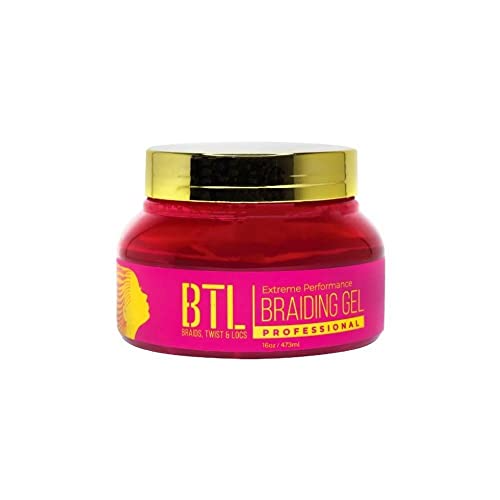 BTL PROFESSIONAL BRAIDING GEL EXTREME PINK 16OZ
