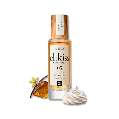 EL KISS ROLL ON PERFUME OIL CREAM & AMBER PHB05