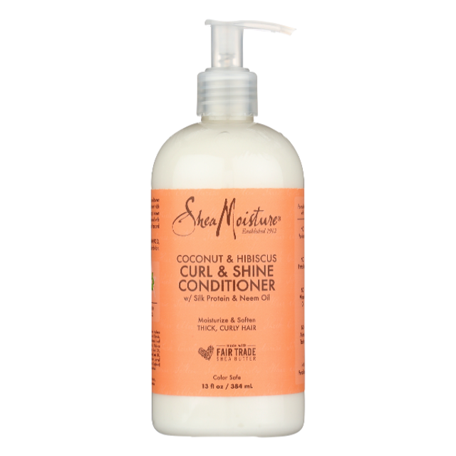 SHEA MOISTURE CURL & SHINE CONDITIONER 13FL OZ