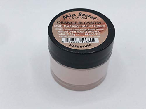 MIA SECRET NAIL ART POWDER 1.4 ORANGE BLOSSOM