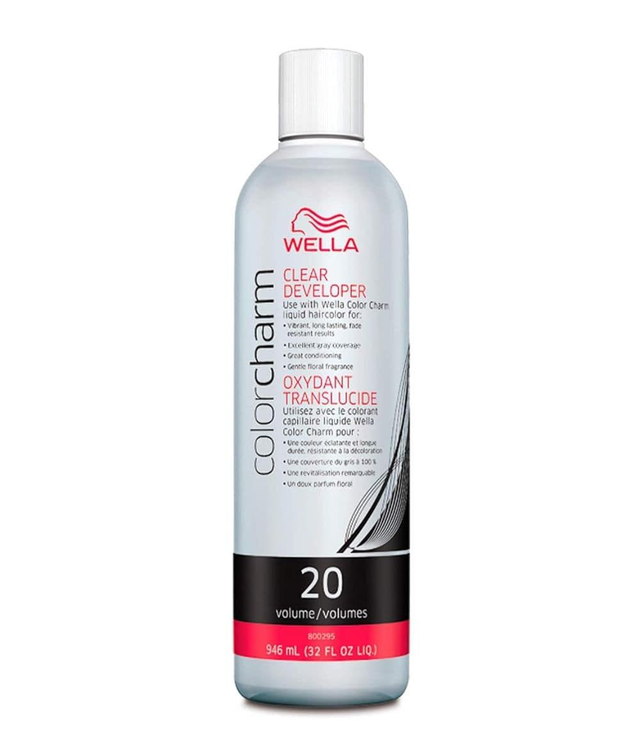 WELLA COLOR CHARM CLEAR DEVELOPER 20 VOLUME 32FL OZ