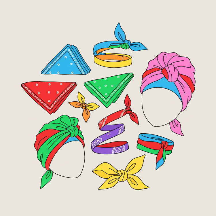 BANDANAS & HEADTIES