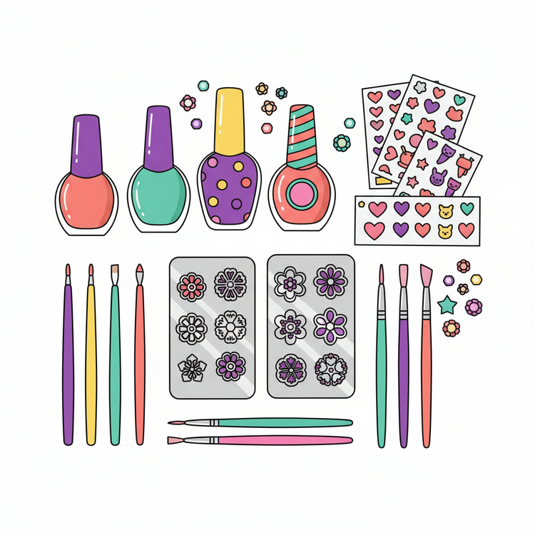 NAIL ART KITS & ACCESSORIES