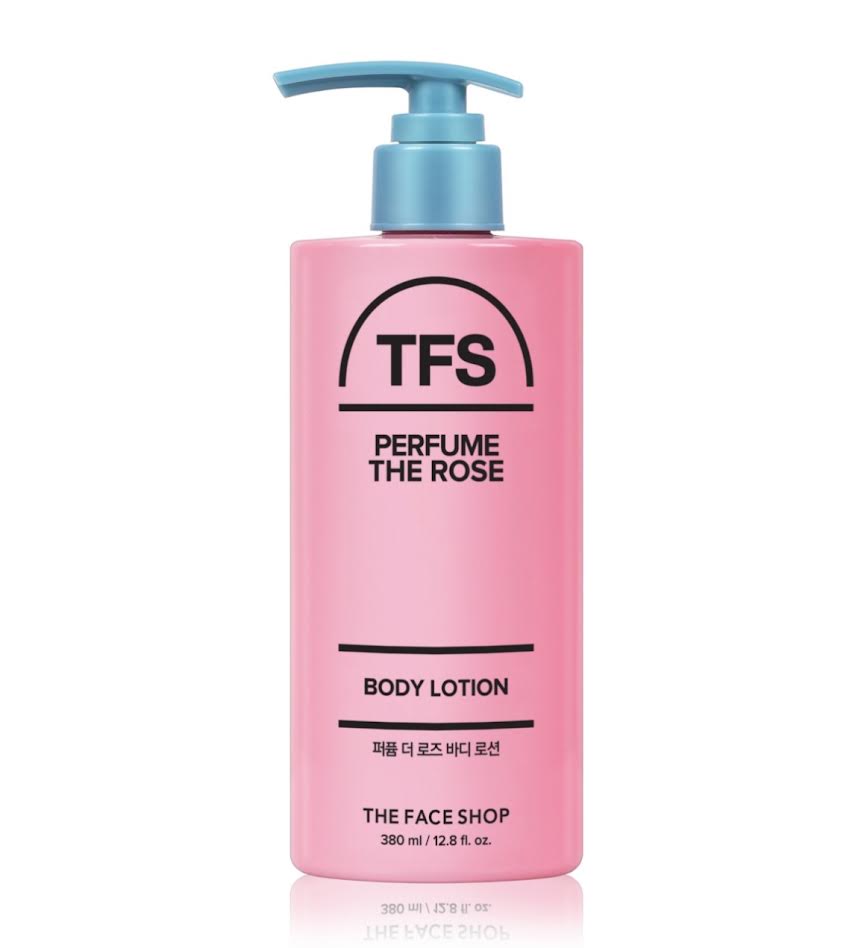 TFS THE FACE SHOP PERFUME THE ROSE BODY LOTION 12.8FL OZ