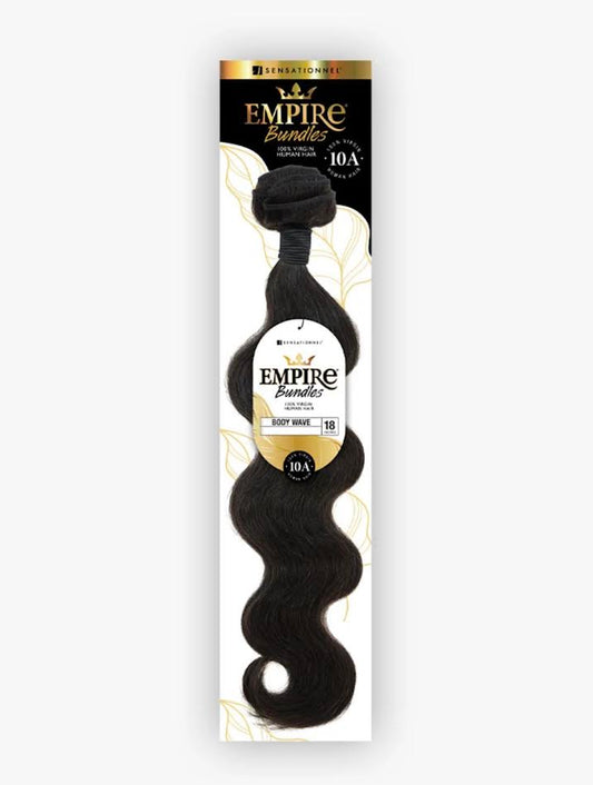 SENSATIONNEL EMPIRE BUNDLES HUMAN HAIR 18'' BODY WAVE COLOR 613