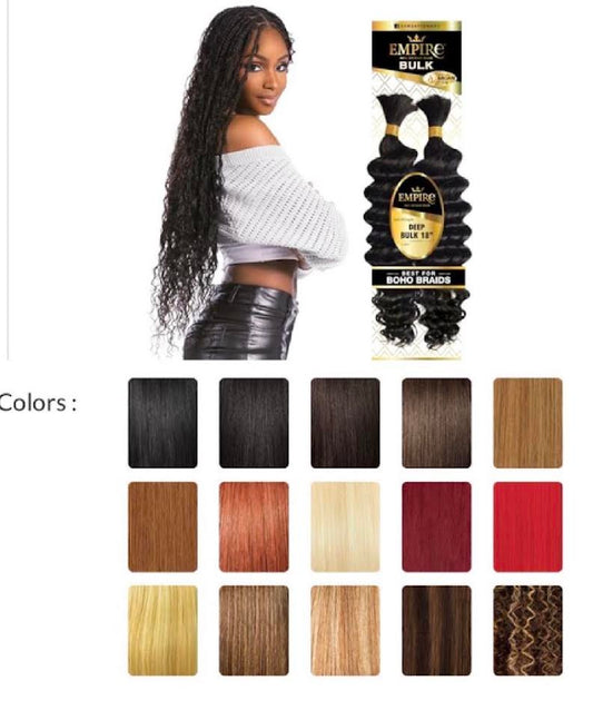 SENSATIONNEL EMPIRE BULK BOHO BRAID 18'' DEEP BODY COLOR BG