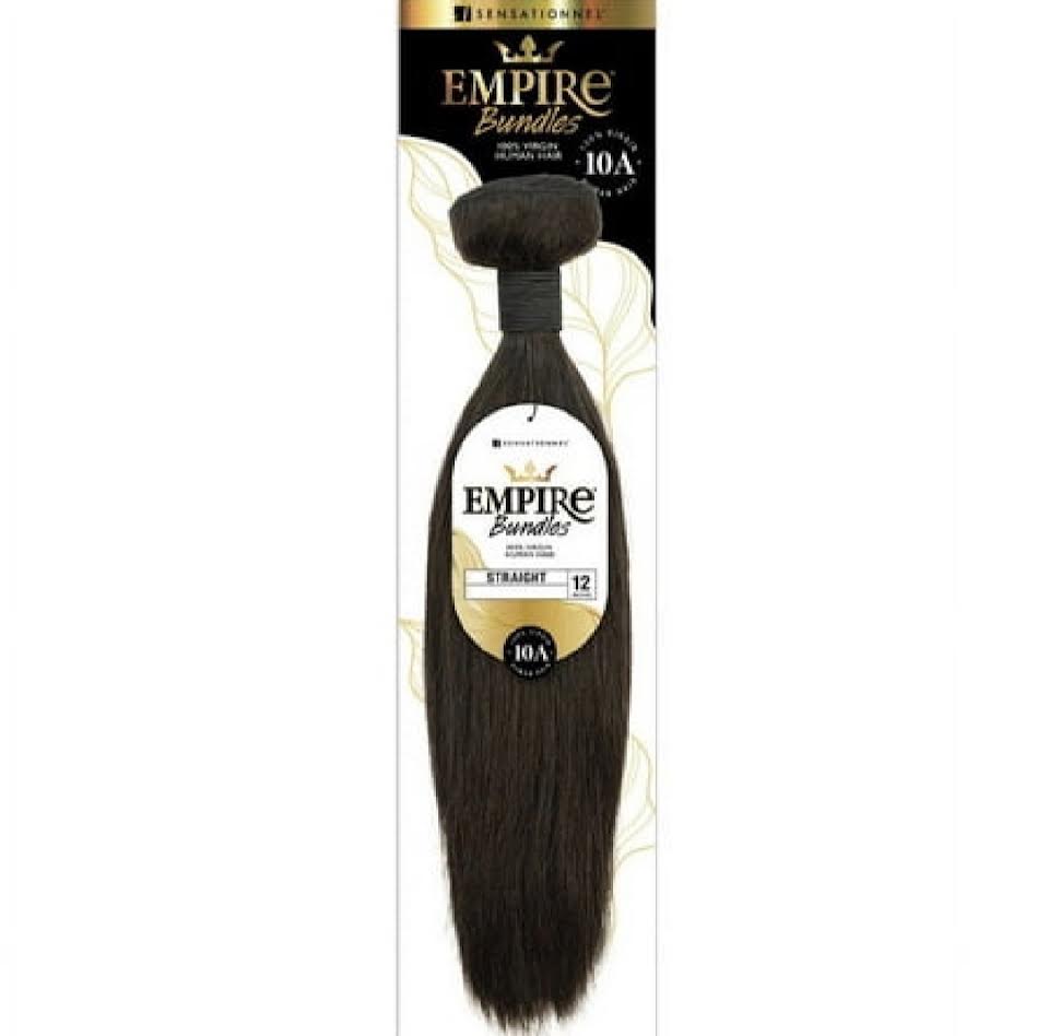 SENSATIONNEL EMPIRE BUNDLES HUMAN HAIR 18'' STRAIGHT COLOR 613