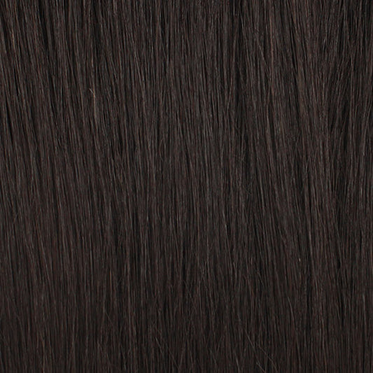 BOBBI BOSS SUPER X GLUELESS HUMAN HAIR BLEND WIG FIONA MOGL307 COLOR 1B