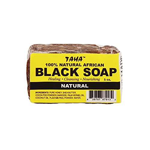 TAHA 100% NATURAL AFRICAN BLACK SOAP