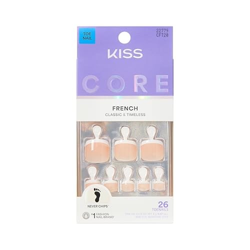 KISS NAIL CORE FRENCH TOENAIL CFT20