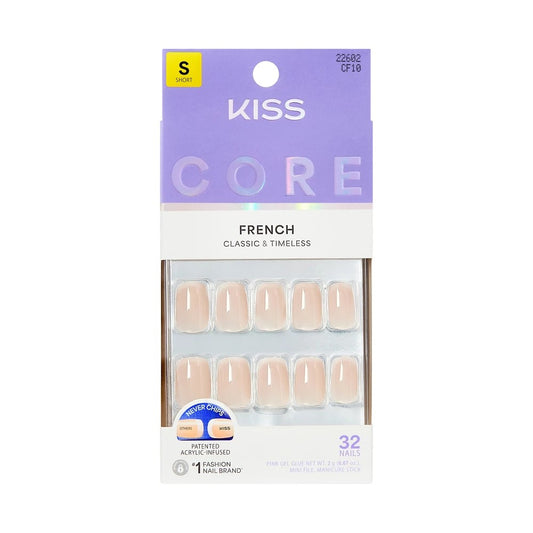 KISS NAIL CORE FRENCH CF10