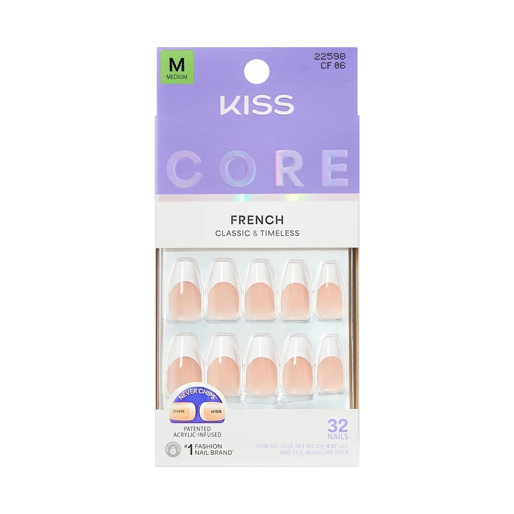 KISS NAIL CORE FRENCH CF06