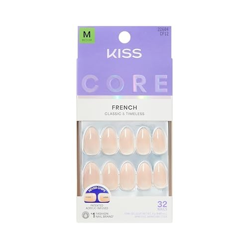 KISS NAIL CORE FRENCH CF12