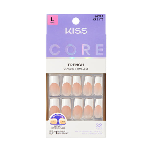 KISS NAIL CORE FRENCH CF01Y0
