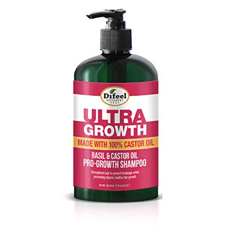 DIFEEL ULTRA GROWTH SHAMPOO WITH BASIL & CASTOR 12 FL OZ
