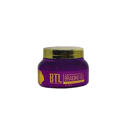 BTL PROFESSIONAL BRAIDING GEL SUPREME PURPLE 8OZ