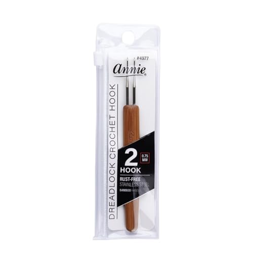 ANNIE DREADLOCK CROCHET HOOK 2 HOOK #4977