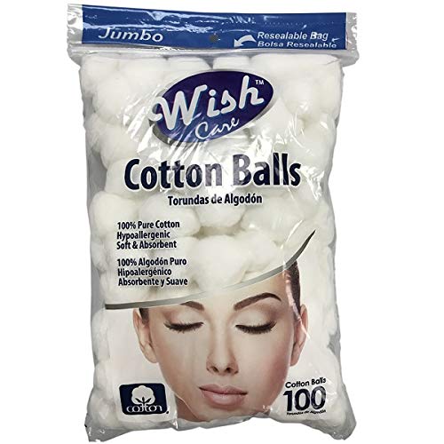 WISH ULTRA COTTON BALLS 100PCS