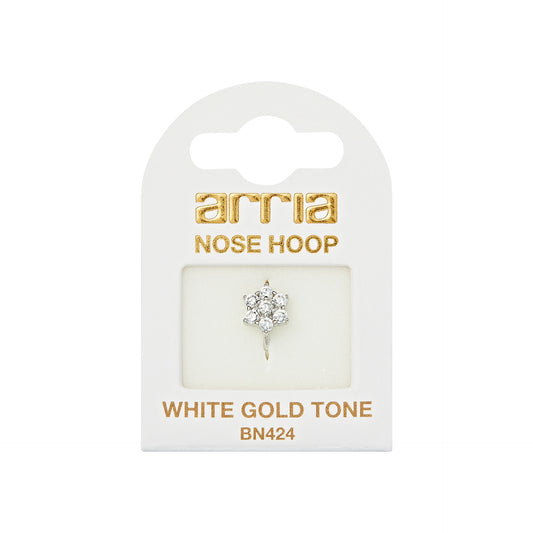 ARRIA BY KISS BN424 W.G NOSE HOOP PAVED FLOWER