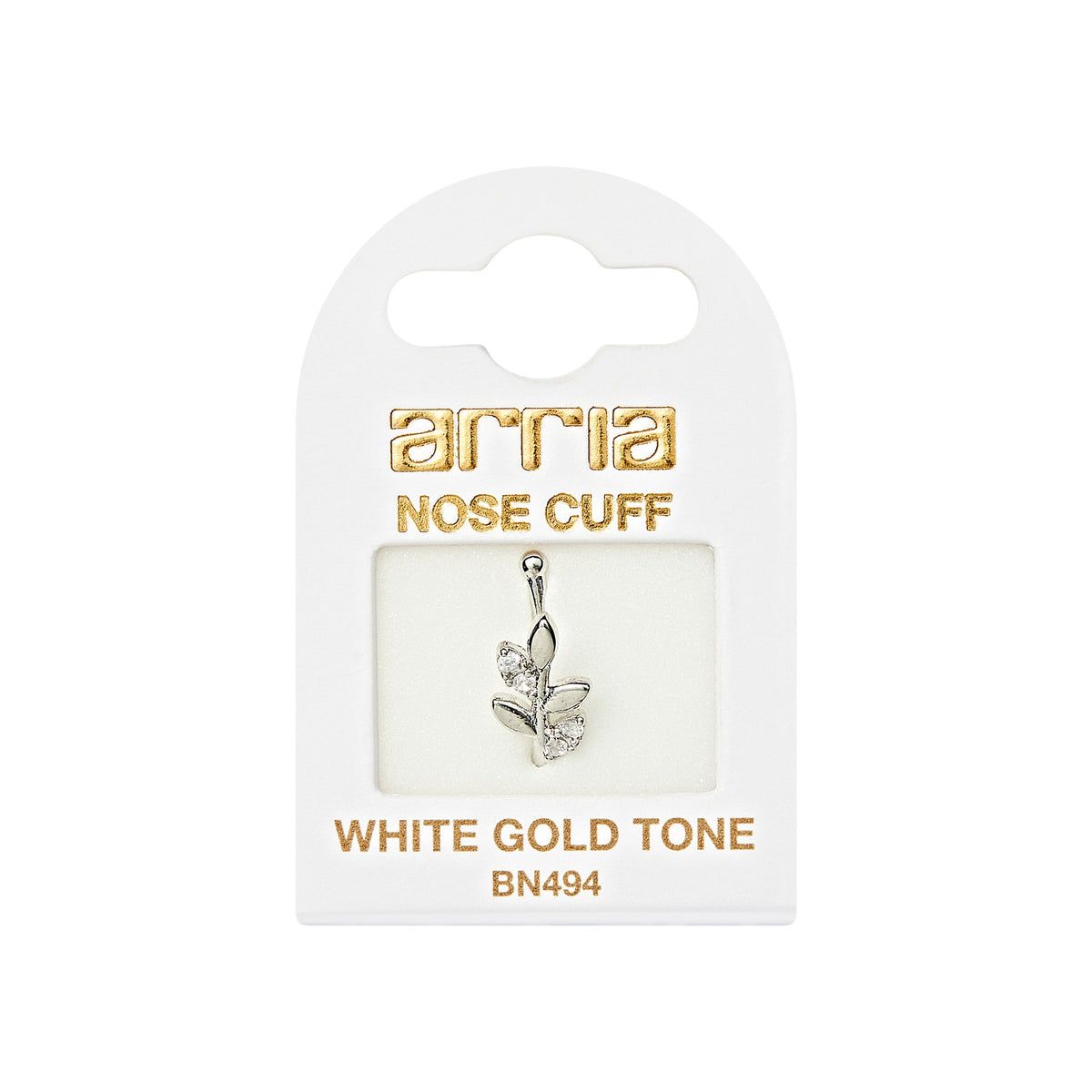ARRIA BY KISS BN494 W.G NOSE CUFF BAY LEAVES