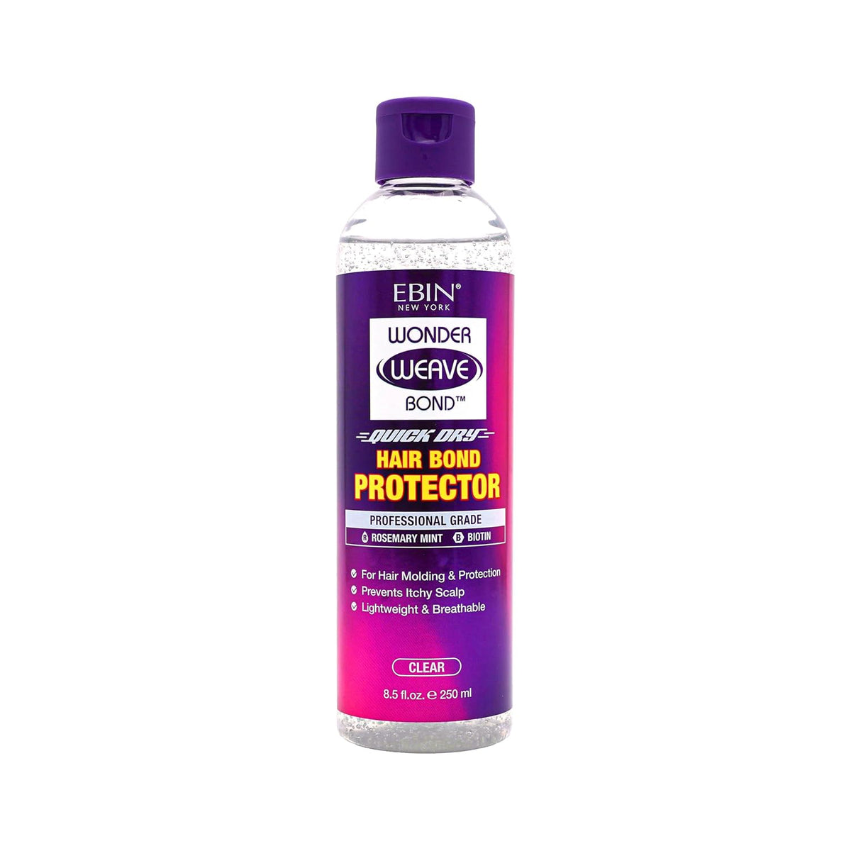 EBIN WONDER WEAVE BOND HAIR BOND PROTECTOR CLEAR 8.5FL OZ