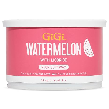 GIGI NEON SOFT WAX WATERMELON 14 OZ