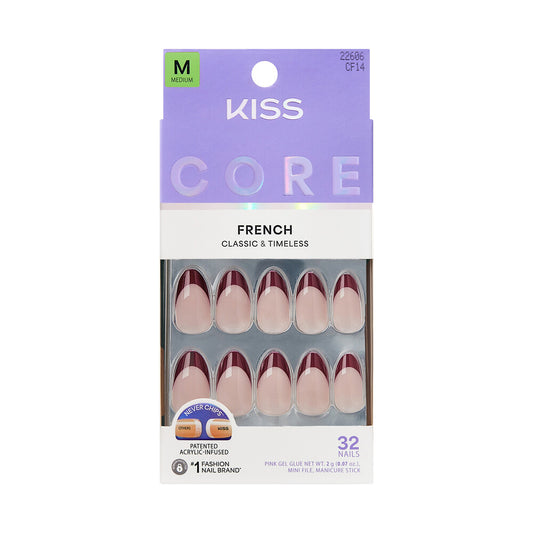 KISS NAIL CORE FRENCH CF14