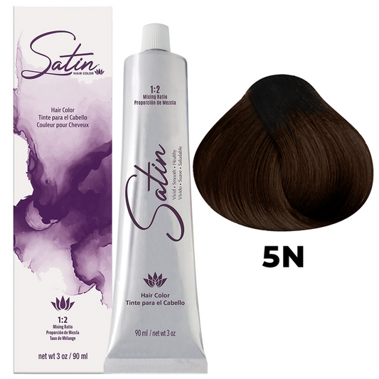 SATIN HAIR COLOR 5N LIGHT BROWN