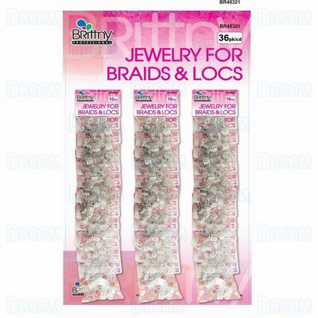 DREAM WORLD JEWELRY FOR BRAID & LOCS SILVER