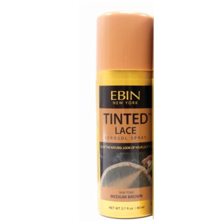 EBIN NEW YORK TINTED LACE DARKES BROWN 1.73OZ