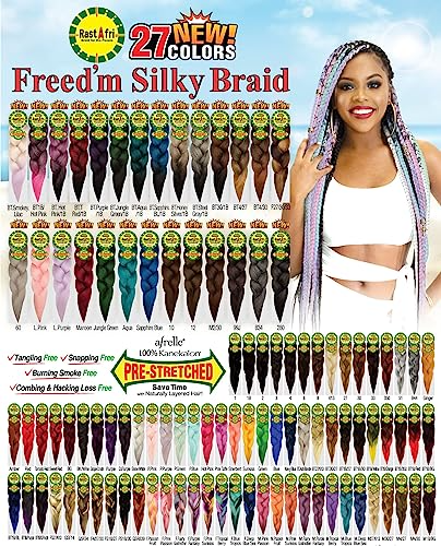 RASTAFRI SILKY BRAID SINGLE COLOR 613