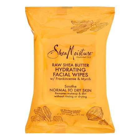 SHEA MOISTURE HYDRATING FACIAL WIPES