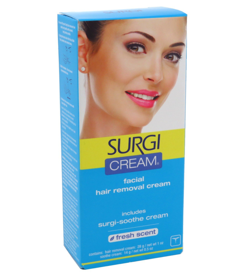 SURGI CREAM FACIAL HAIR REMOVAL CREAM