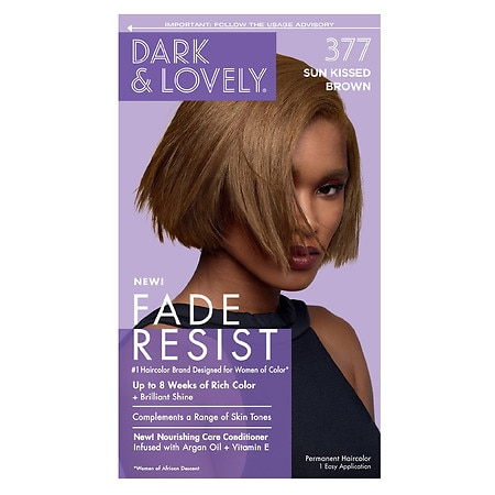 DARK & LOVELY HAIR COLOR 377 SUN KISSED BROWN
