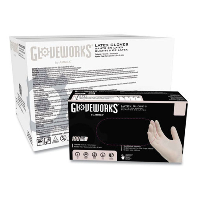 GLOVEWORKS GLOVES POWDER FREE LARGE