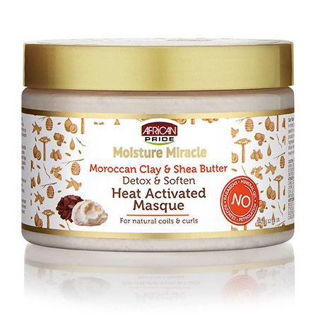 AFRICAN PRIDE MOISTURE MIRACLE HEAT ACTIVATED MASQUE