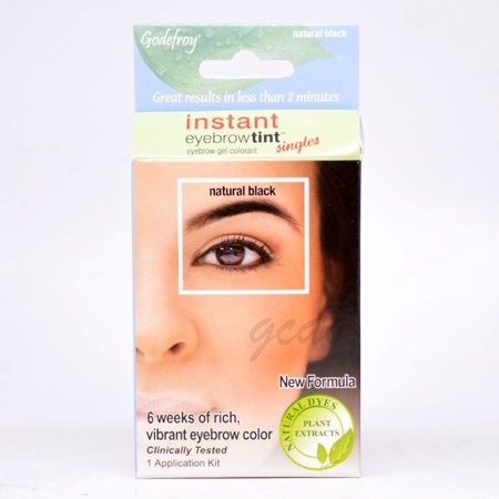 GODEFROY INSTANT EYEBROW TINT NATURAL BLACK