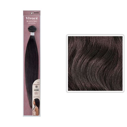 VIVACE BY KISS MAESTRO STRAIGHT 22'' COLOR NATURAL
