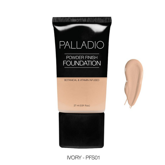 PALLAD. PWDR FINISH FOUNDATION IVORY PFS01