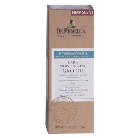DR MIRACLES DAILY MOISTURIZING GRO OIL 4 FL OZ