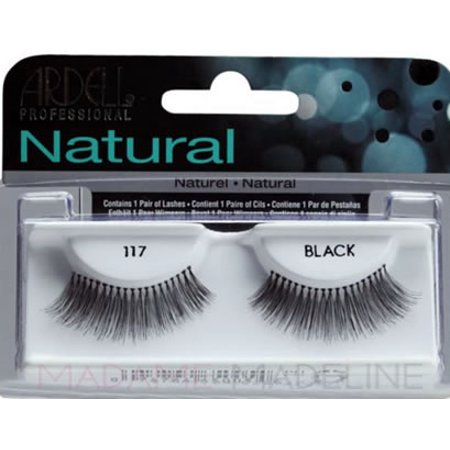 ARDELL EYELASHES NATURAL BLACK 117
