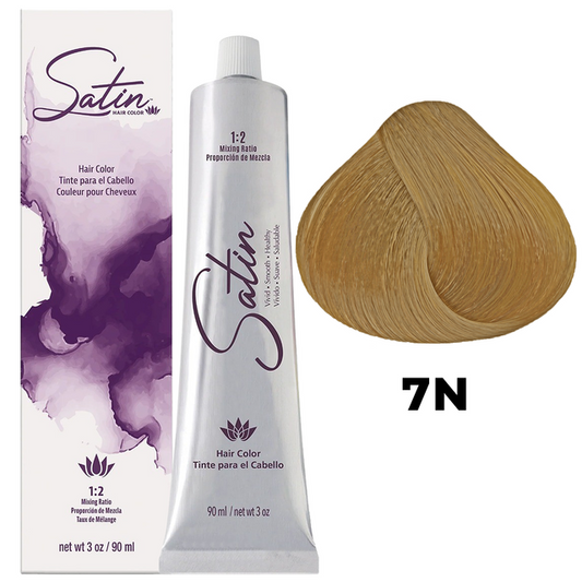 SATIN HAIR COLOR 7N BLONDE