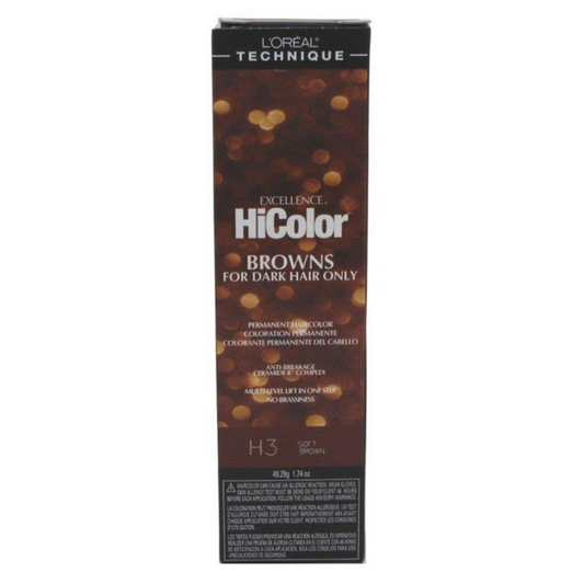 LOREAL HICOLOR H3 SOFT BROWN