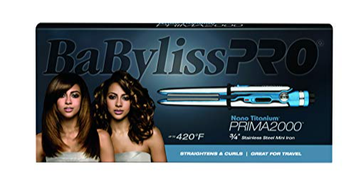BABYLISS PRO FLAT IRON PRIMA 2000 MINI 3/4