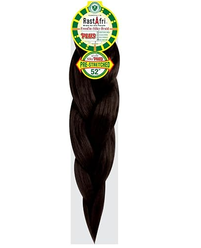 RASTAFRI SILKY BRAID 52'' PLUS COLOR 2