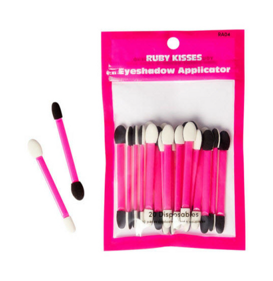 RUBY KISSES 20DISPOSABLE EYESGADOW APPLICATOR RA04