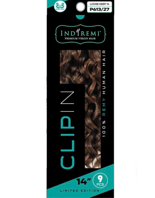 BOBI BOSS INDIREMI HAIR 9PCS LOOSE DEEP 14'' COLOR P4/30