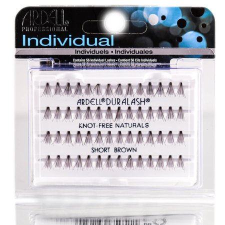 ARDELL EYELASHES KNOT-FREE INDIVIDUALS SHORT BROWN
