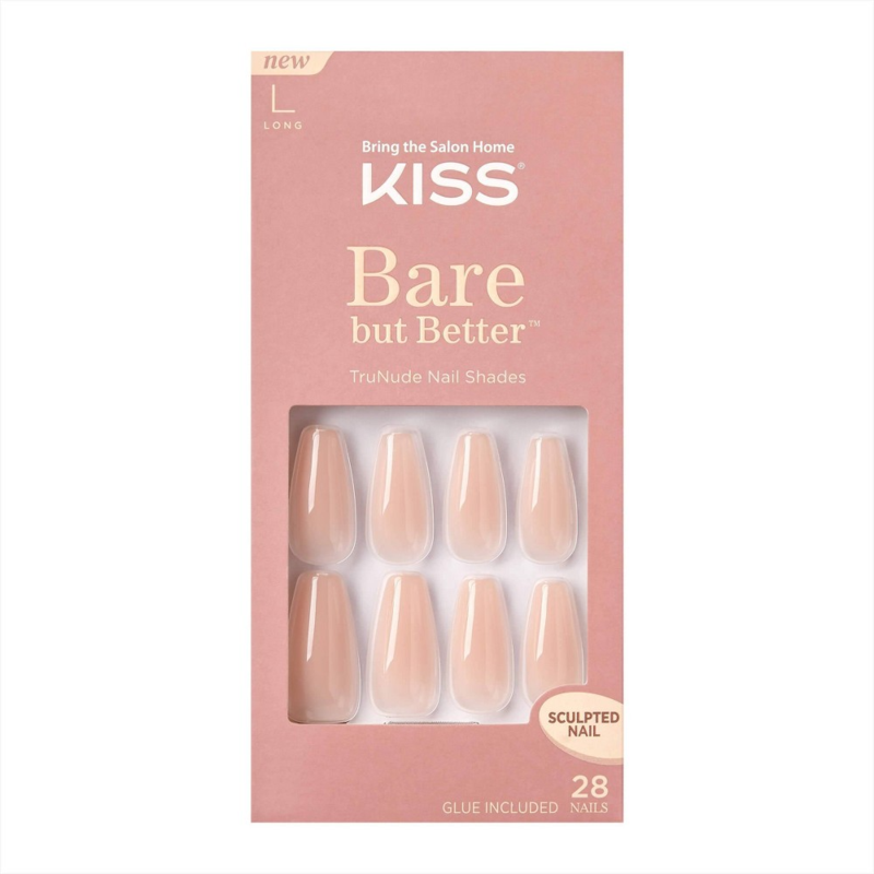 KISS NAIL BARE BUT BETTER BN02