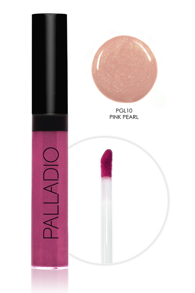 PALLADIO LIP GLOSS PINK PEARL PGL10